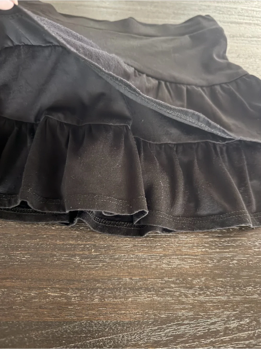 Justice Girls 7 Black Skort